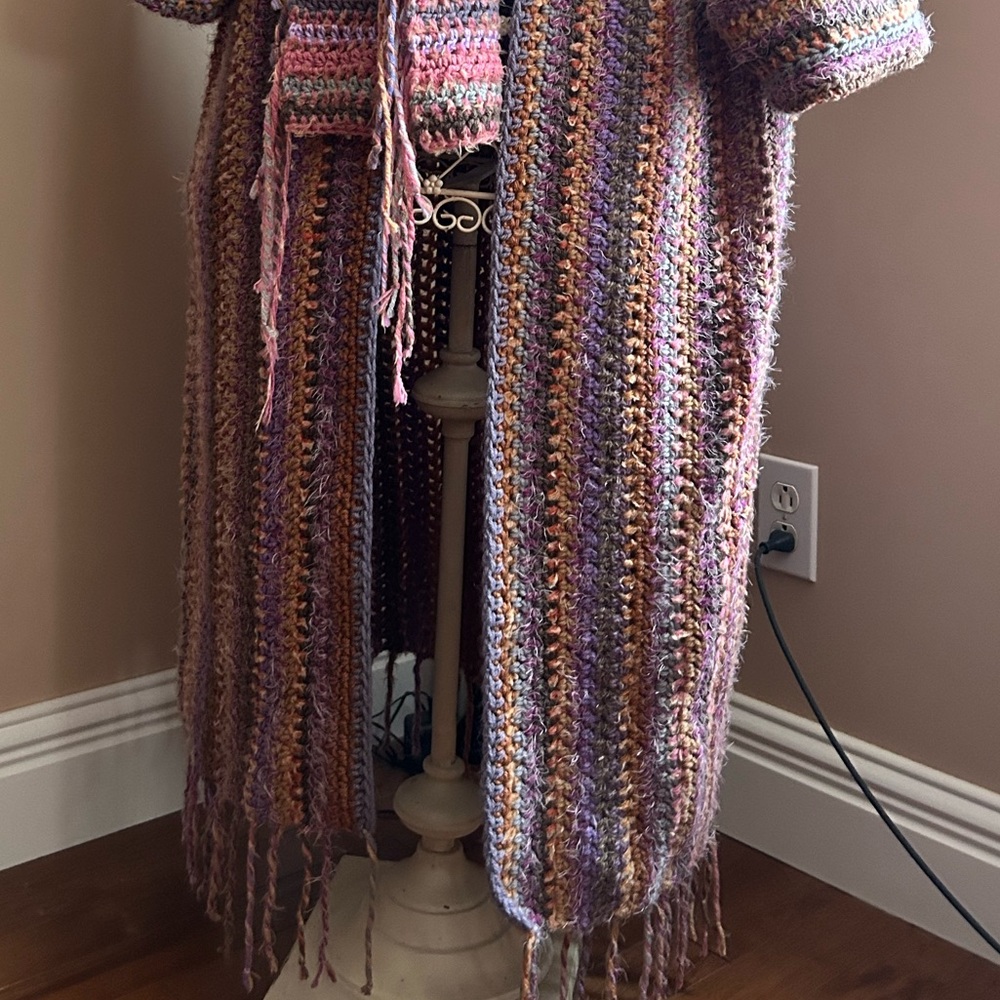 Veste boho Xl création Dee Dee (Unique) - Picture 6 of 14